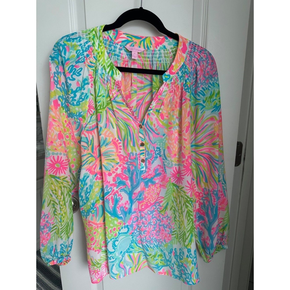 Lilly Pulitzer Elsa Blouse - XL
